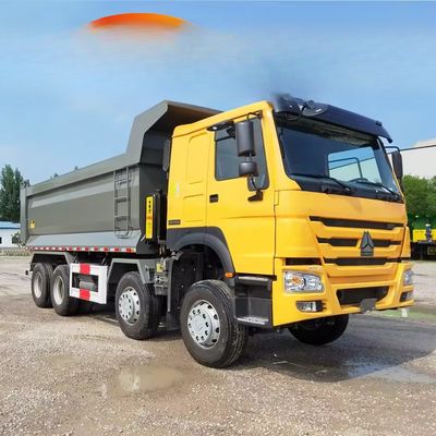 خرید Howo Euro 4 380hp 8x4 کامپری با سیستم هدایت ZF8118 و ظرفیت 50 تن online manufacture
