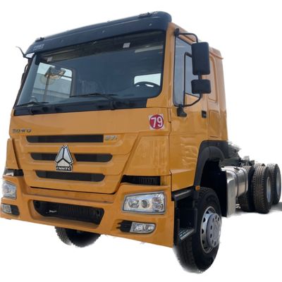 خرید کامیون رنگ زرد استفاده شده SINO TRUCK 10 چرخ RHD 30 تن 6x4 HOWO Trunk 375 Trunk با وزن ناخالص 15 تا 20 تن online manufacture