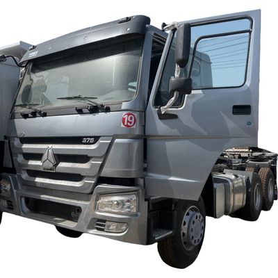 خرید شماره 12 کارگردانی به جلو ماشین های سینوتراک استفاده شده Howo تراکتور کامیون 375HP یورو 4 یورو 3 یورو 2 online manufacture