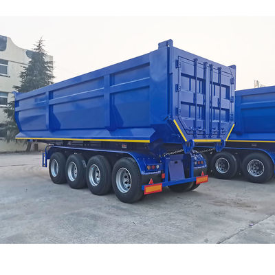 خرید نیمه تریلر فولادی جدید با 4 محور برای 60 تن تریلر های ساختمانی و معدن online manufacture