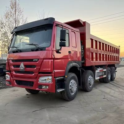 قیمت خوب اتوماتیک 8x4 371hp Sinotruk Howo معدن شن و ماسه ریختن ماشین 40 تن 60 تن آنلاین