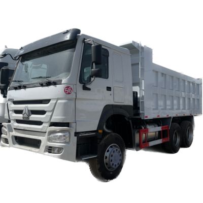 قیمت خوب فرمان چپ 375HP 10 چرخ Sinotruk کامپ 30 تن دست دوم 6x4 HOWO Tipper آنلاین