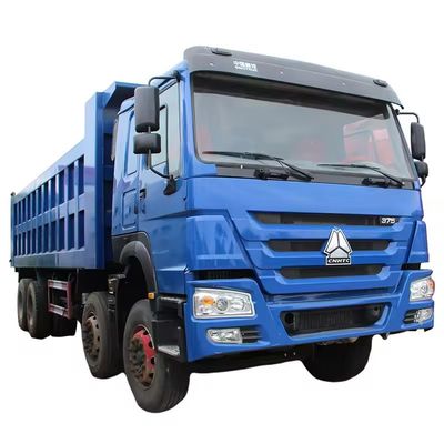 قیمت خوب 2012 دیزل استفاده شده SINO TRUCK hovo 371 375HP 8x4 6x4 کامیون با موتور یورو 2 آنلاین
