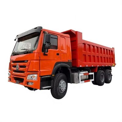 قیمت خوب 6 سیلندر استفاده شده SINOTRUCK HOWO 6X4 یورو 3 کامیون های زباله برای حمل و نقل معدن آنلاین