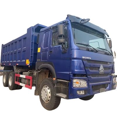 قیمت خوب Howo A7 Dump Truck 6x4 اتوماتیک دوربین عقب بدون پنجره اتوماتیک 21-30T تبلیغات آنلاین