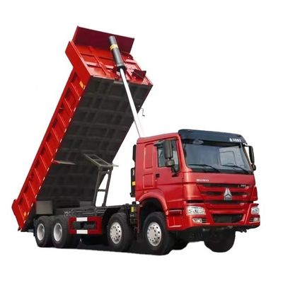 قیمت خوب موتور WEICHAI 10-15T یورو 2 استفاده شده Howo Dump Truck برای نصب و آموزش در زمینه آنلاین