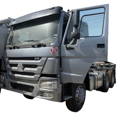 قیمت خوب کامیون تراکتور سینوتروک استفاده شده 371HP WEICHAI موتور دیزل ظرفیت 8L دوربین عقب هیچ آنلاین