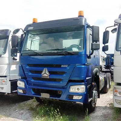 قیمت خوب استفاده شده Sinotruck HOWO 371 380 400 430HP 6X4 تراکتور کامیون سر با گیرنده دستی آنلاین