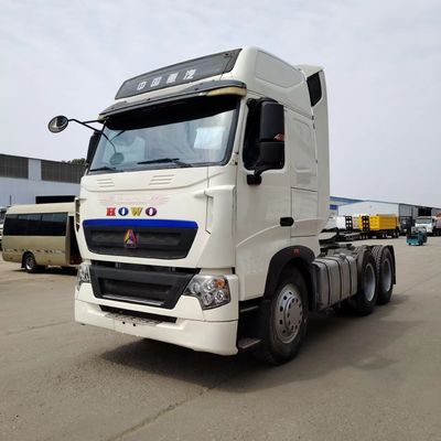 قیمت خوب استفاده شده HOWO T7H 6X4 EURO 5 تراکتور کامیون سر Sinotruck تراکتور واحد 540hp آنلاین