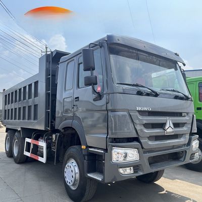 قیمت خوب استفاده شده Howo 6x4 زمین ریختن کامپران 10 چرخ 20 30 40 تن 371HP LHD برای زمین حرکت آنلاین