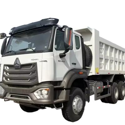 قیمت خوب سینوتروک هوهان دست دوم 6x4 10 چرخ کامیون پرتاب U شکل Howo NX 380HP کامیون پرتاب معدن آنلاین