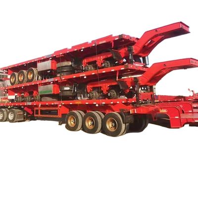 قیمت خوب گروه Xianmang 3 و 4 محور 20ft 40ft کانتینر تخت تخت نیمه تریلر برای تانزانیا و کنیا آنلاین