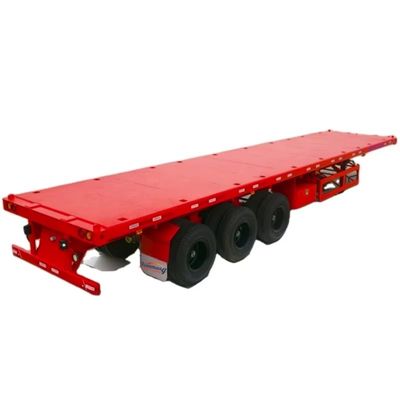 قیمت خوب چین Xianmang نیمه تریلر تخت 40ft حمل و نقل کانتینر تخت نیمه تریلر برای فروش آنلاین
