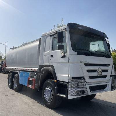 قیمت خوب 6x4 15000L تانکر سوخت کامیون LHD / RHD 12.00R20 سفارشی با 3 مجموعه از شیر زیر دریایی آنلاین