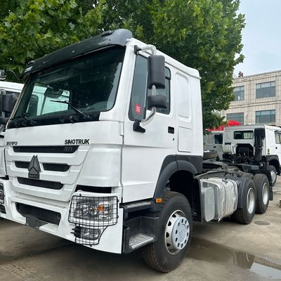 قیمت خوب سینوتروک 371hp 380hp 400hp 420hp تراکتور سفید کامیون اصلی 6x4 10 چرخ Rhd و Lhd هستند تایر 12 R20 موتور سینوتروک آنلاین