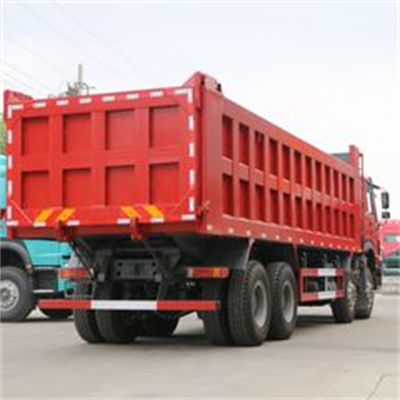 قیمت خوب Howo 8x4 380 Hp استاندارد انتشار یورو II رانش چپ دست کامپری برای مخزن 300L و ظرفیت بارگذاری محور جلو 9 تن آنلاین