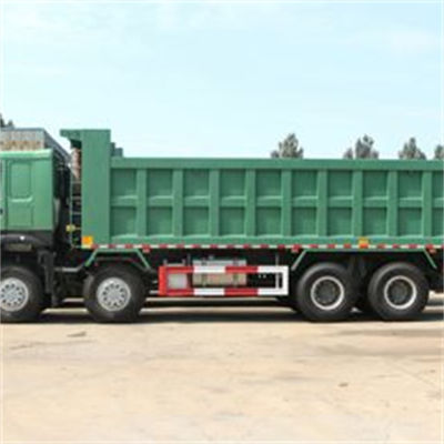 قیمت خوب SINOTRUK HOWO USED 375HP 8X4 LHD و RHD 300L DUMP TRUCK CARGO BOX LENGTH 7600*2300*1500MM است آنلاین