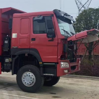 قیمت خوب استفاده شده HOWO Sinotruk کامیون زباله در وضعیت خوب 6X4 صندلی ≤5 یورو 2 قابل تنظیم در سمت چپ و راست رانندگی، قدرت اسب، ظرفیت محموله، رنگ آنلاین