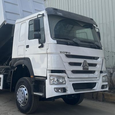 قیمت خوب سینوتراک استفاده شده Howo Dump Truck 6x4 یورو 2 مشخصات 5600X2300X1500mm تانکر سوخت 300L حداکثر ظرفیت حمل 30 تن آنلاین