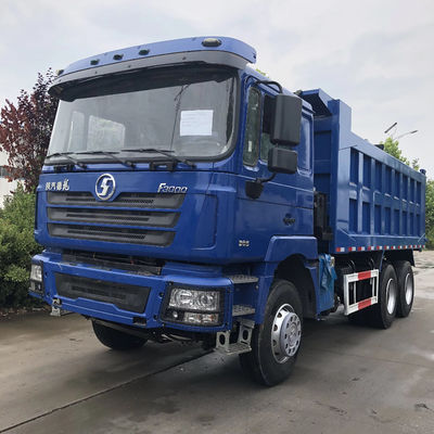 قیمت خوب Shacman F3000 6x4 380HP موتور ویچای کامیون با 5.6m جعبه بار می تواند به 5.8m 6m 6.2m 6.8m و غیره آبی سفارشی شود آنلاین