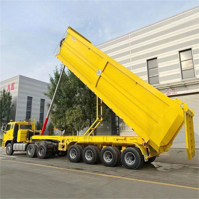 قیمت خوب 12 قطعه نیمه تریلر 3-Axle/4-Axle 12R20 لوله تایر 8.25-22.5 رنگ سفارشی آنلاین