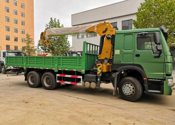 قیمت خوب سینوتروک Howo7 سبز 12T 6x4 شاسی دامپ بوم جرثقیل به خوبی در آفریقا فروخته شده است. آنلاین