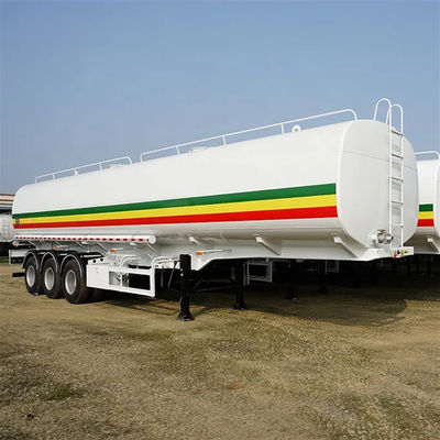 قیمت خوب تانکرهای نفتی Lpg نیمه تریلرهای سه محور تعلیق سنگین مکانیکی / هوا با لاستیک های 12r20 آنلاین